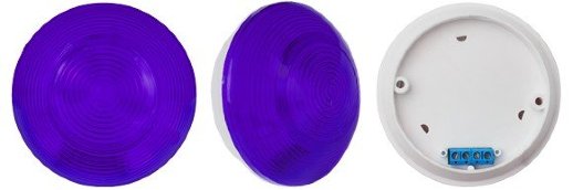 Оповещатель световой SLT Марс 12-24-СП-М1 (цвет синий)