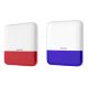 Оповещатель свето-звуковой радиоканальный уличный Hikvision DS-PS1-E-WE Blue Indicator