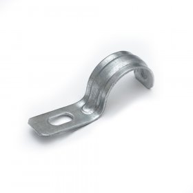 Скоба металлическая однолапковая усиленная противопожарная СМОУ d21-22 мм (100 шт) (PR13.02402)