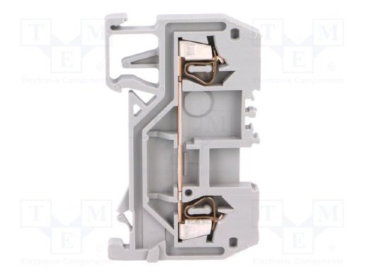 Клемма проводная проходная на DIN-рейку WAGO WAGO 279-901 клемма 2-проводная проходная, серая