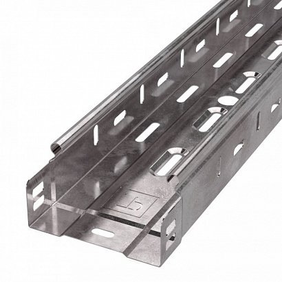 Лоток металлический перфорированный Промрукав Лоток перфорированный Стандарт 100х80х3000 (PR16.0003)