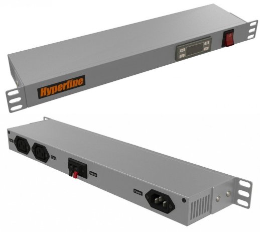 Микропроцессорная контрольная панель Hyperline TMPY2-230V-RAL7035