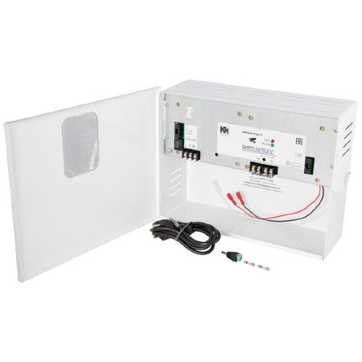 Источник вторичного электропитания резервированный для систем видеонаблюдения К-Инженеринг БИРП-12/10,0V (Video)