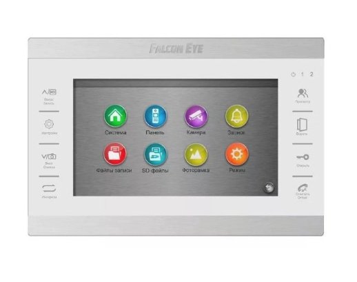 Монитор домофона цветной Falcon EYE FE-70 ATLAS HD (White)