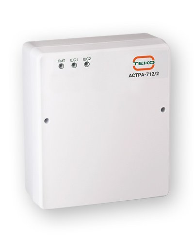 Прибор приемно-контрольный охранный ТЕКО Астра-712/2