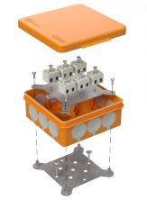 Коробка огнестойкая для о/п двухкомпонентная 60-0303-FR2.5-12 Е15-Е120 100х100х40 Промрукав