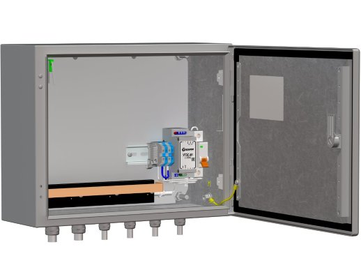 Шкаф монтажный с обогревом Тахион ТШ-16