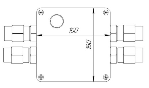 Коробка коммутационная взрывозащищённая Компания СМД КВМК ГК 204
