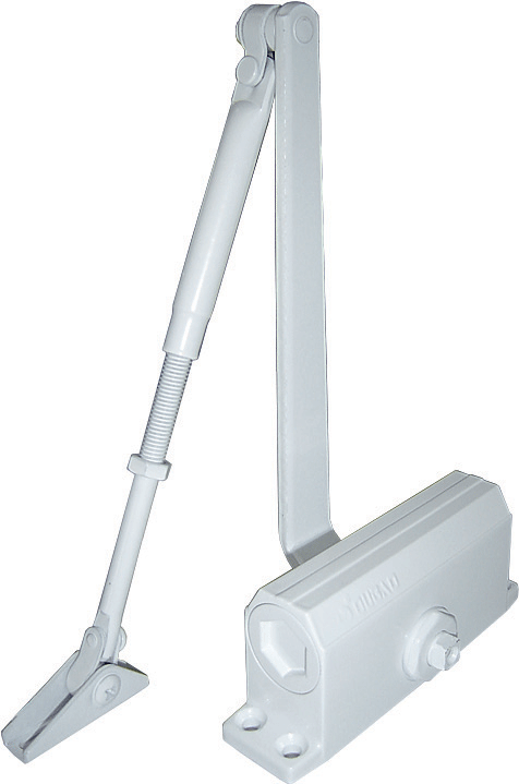 Доводчик дверной Oubao E-603D (белый)