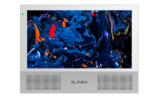 Цветной видеодомофон SLINEX Sonik 10 (White+Silver)