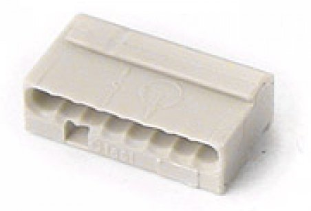 Клемма для распределительных коробок WAGO WAGO 243-308 Клемма MICRO 8-проводная светло-серая