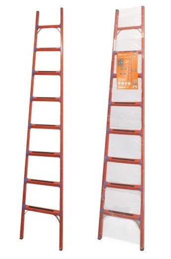 Лестница диэлектрическая TDM ЕLECTRIC ЛД-8, 8 ступеней, 3м, до 50 кВ (SQ1028-0504)