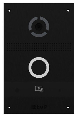 Вызывная панель IP-домофона BAS-IP AV-08FB BLACK
