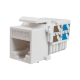 Вставка Keystone Jack RJ-45 SUPRLAN Модуль-вставка Keystone Кат5е, инстр.зад, белый UTP (10-0313)