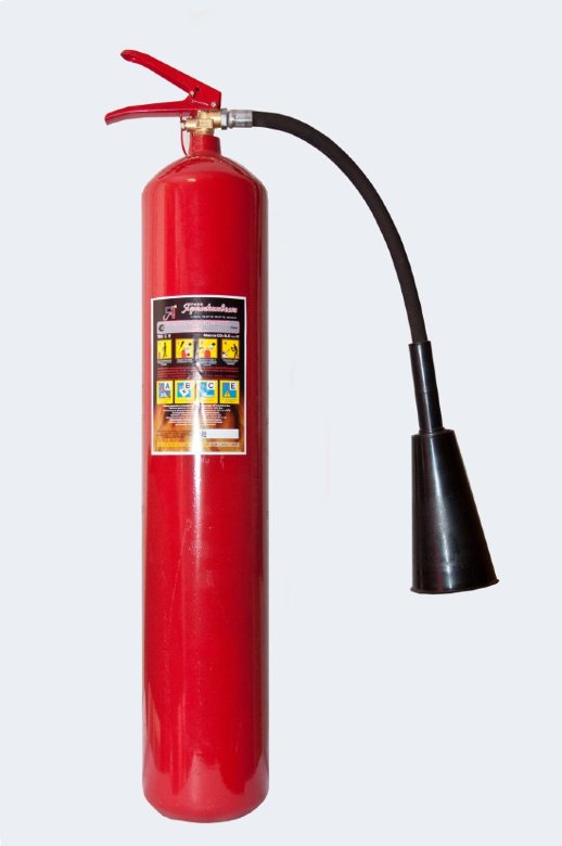 Огнетушитель углекислотный, переносной ЯрПожИнвест ОУ-6 ВСЕ