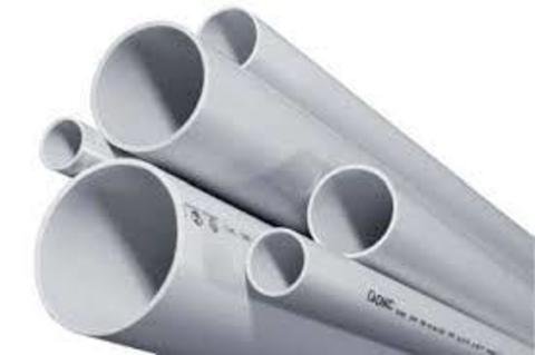 Труба жесткая атмосферостойкая ПВХ легкая ДКС Труба ПВХ жёсткая атмосферостойкая лёгкая D=40 (63940UF)
