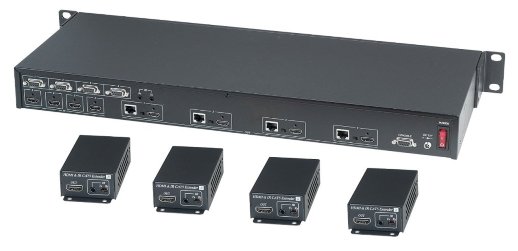 Удлинитель HDMI, ИК-сигнала SC&T HE04MEIK