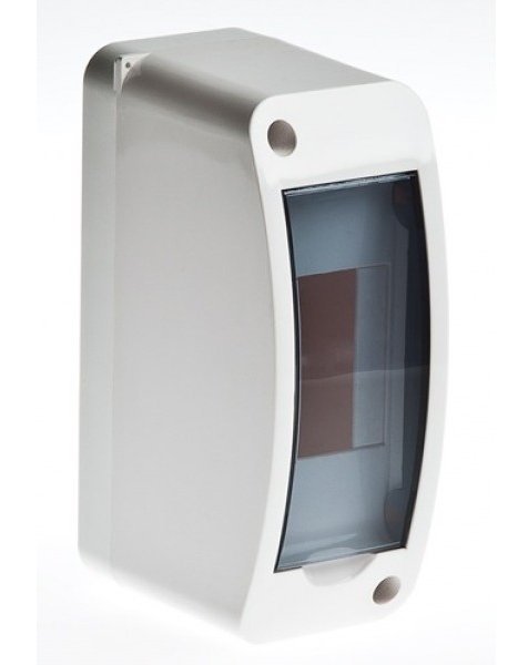 Щиток модульный с вертикальной дверцей Рувинил КМПн-2 TYCO на 2 модуля (68302)