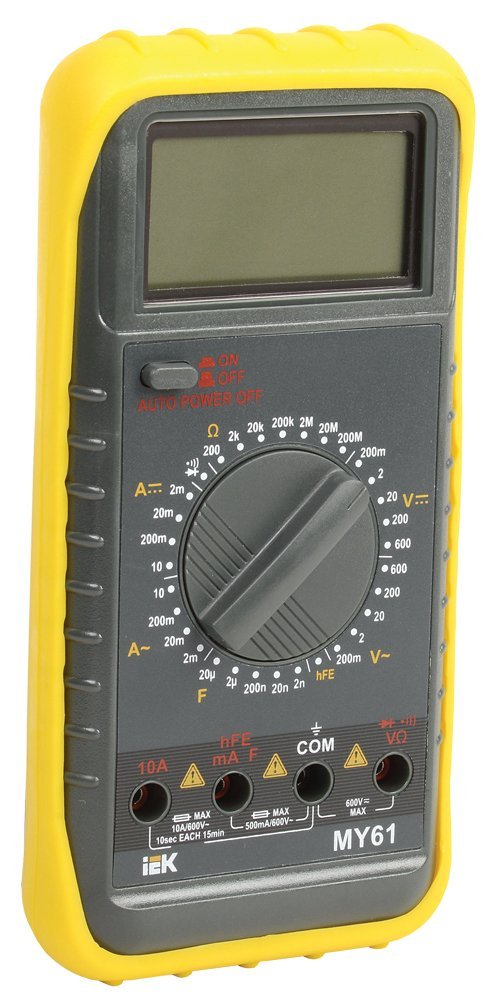 Мультиметр цифровой IEK Professional MY61 (TMD-5S-061)