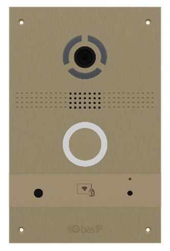 Вызывная панель IP-домофона BAS-IP AV-08FB GOLD