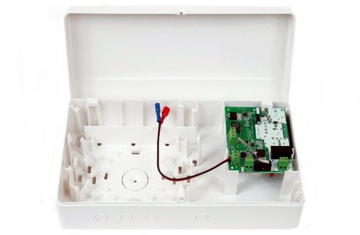 Блок резервного питания импульсный Ритм БРП 12V 2,5А в корпусе "Контакт" под АКБ 1,2 Ач