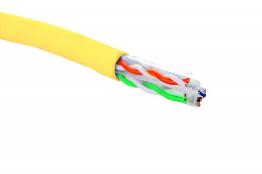 Кабель «витая пара» (LAN) для структурированных систем связи Eurolan 19C-U6-12YL-B305