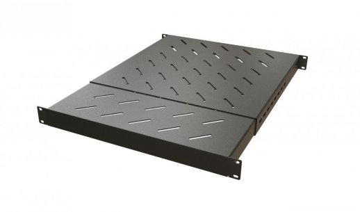 Полка 19" Hyperline TSD3H-1U-405/700-RAL9005