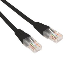 Патч-корд U/UTP CAT 6, RJ45-RJ45, 26AWG, LSZH, черный, 5м REXANT (02-0292-5)