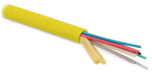 Кабель волоконно-оптический одномодовый Hyperline FO-MB-IN-9S-48-LSZH-YL