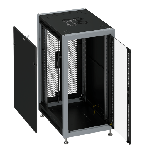 Шкаф напольный 19-дюймовый, 15U SYSMATRIX SL 6815.914 (8200s)