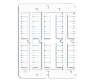 Маркировка для клемм ДКС, жесткая, 4х10мм (1500шт) (NUTB1040)