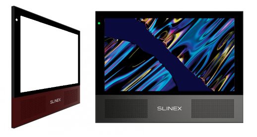 Монитор домофона цветной с функцией «свободные руки» SLINEX Sonik 7 Cloud (Black+Black)