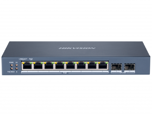 Коммутатор с PoE Hikvision DS-3E1510P-SI