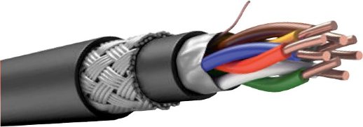 Кабель монтажный, парной скрутки, с изоляцией и оболочкой из полимерной композиции не содержащей галогенов СПКБ-Техно КПСТЭТКПнг(А)-HF 2х2х0,75
