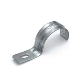 Скоба металлическая однолапковая усиленная противопожарная СМОУ d31-32 мм (50 шт) (PR13.02404)