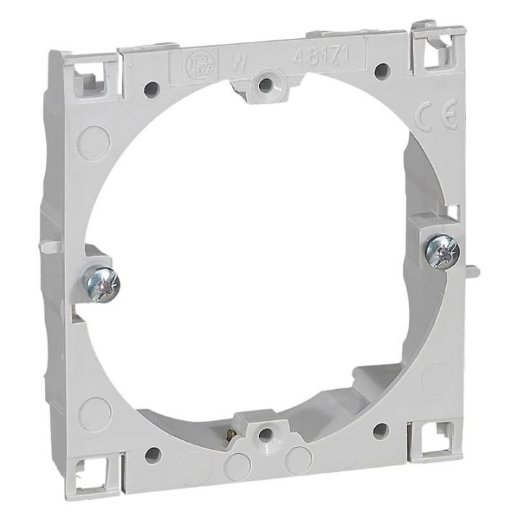 Рамка-суппорт LegranD Суппорт 1П универсальный, крышка 75 мм, METRA (611788)
