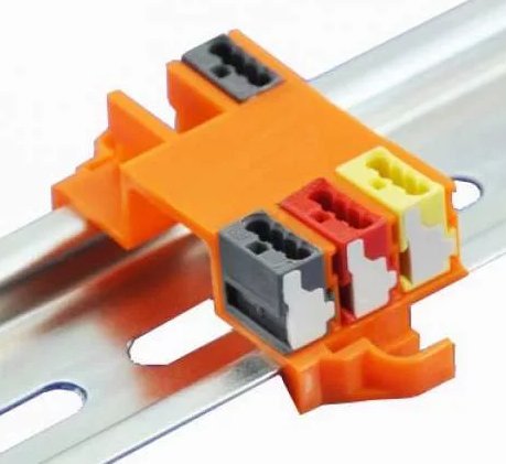 Монтажный адаптер WAGO WAGO 243-113 Монтажный адаптер на 6 гнезд