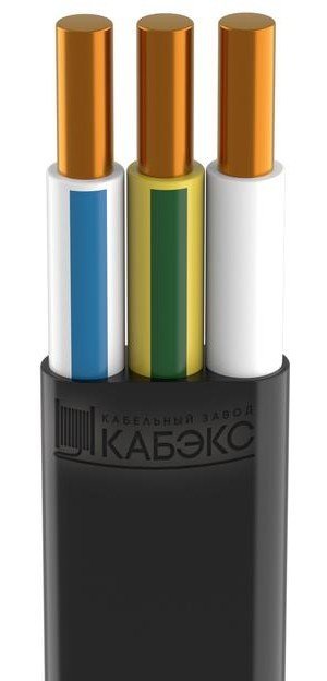 ВВГ-Пнг(А)-LS 3х2,5 ОК (N PE) 0,66кВ Кабэкс (ТХМ00375262)