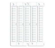 Маркировка для клемм ДКС, жесткая, 5х10 мм (1500шт) (NUTB1051)