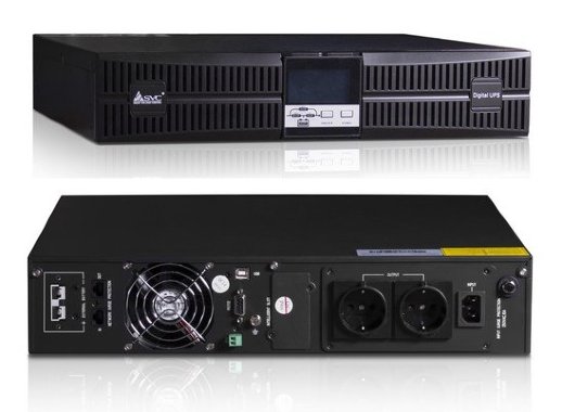 Источник бесперебойного питания SVC SVC RT-1KL-LCD/A5