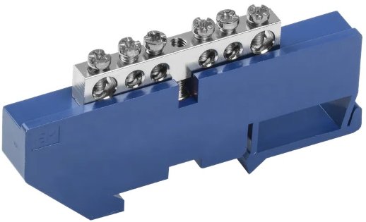 Шина N 'ноль' ШНИ-6х9-6-Д-С (YNN10-06-D-K07-N)