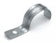 Скоба металлическая однолапковая усиленная противопожарная СМОУ d31-32 мм отв. d 6,5 мм (50 шт) (PR13.02428)
