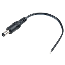 Разъем питания DCx2.1 (штекер), с кабелем (FW-12/24)