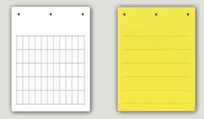 Табличка гибкая, белая (10шт) (TAF60100AW)