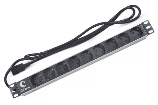 Блок розеток 19" CABEUS PDU-9P-2IEC (7287c)