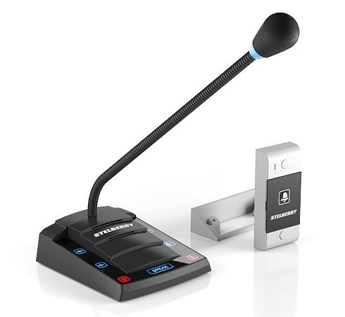 Устройство переговорное клиент-кассир, дуплексное STELBERRY S-423