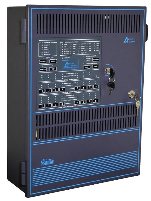 Прибор оповещения и управление эвакуацией OMEGA AL-8MP2