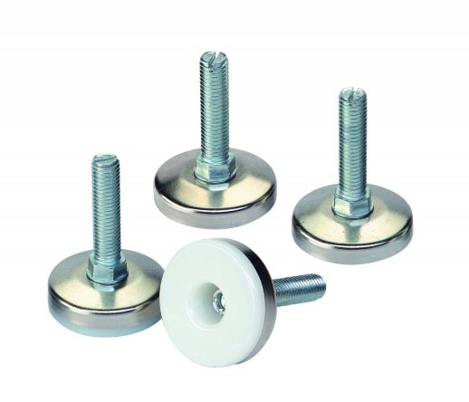 Ножки для шкафа Eurolan 60A-24-01-11BL