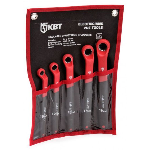 Набор накидных диэлектрических ключей КВТ НИИ-07