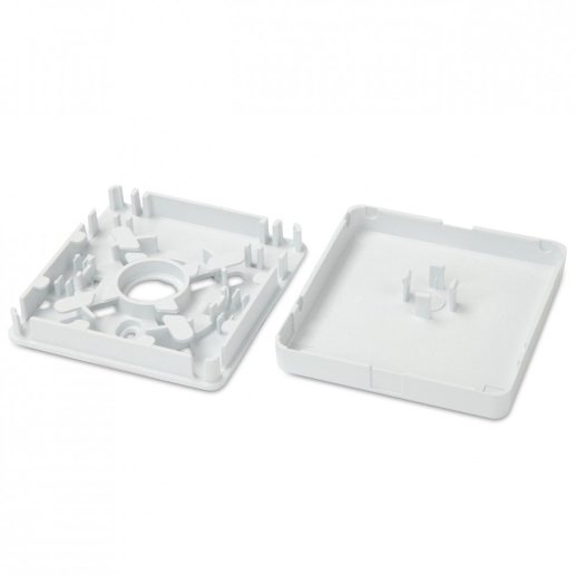 Оптическая абонентская розетка Hyperline FO-WB90-FTTH-2UN-WH